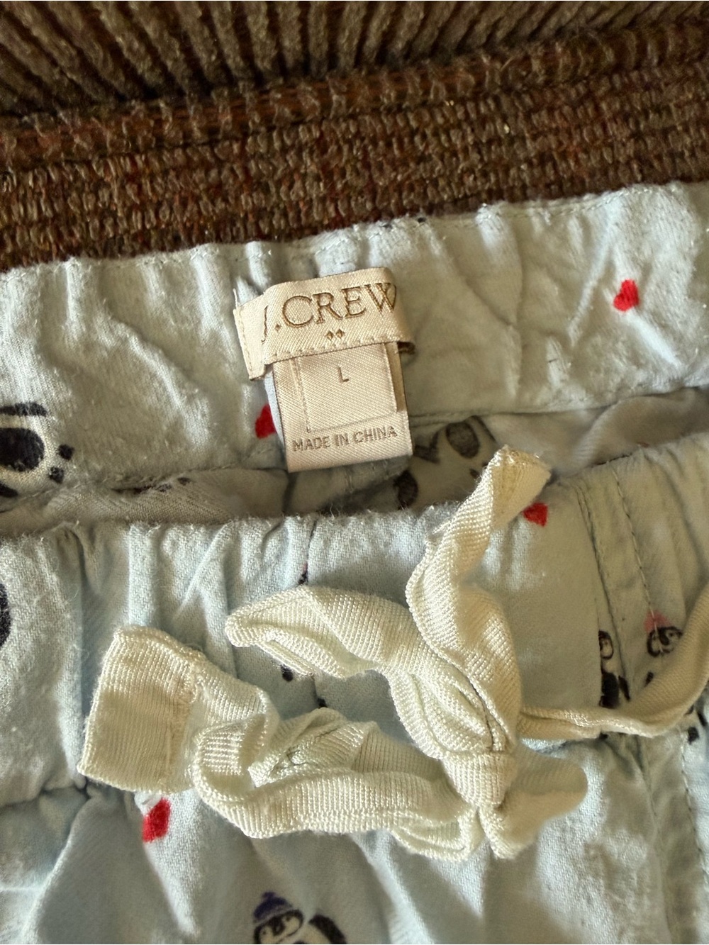 J. Crew Factory Flannel Lounge Pants - lot of 5, size L - Picture 6 of 16